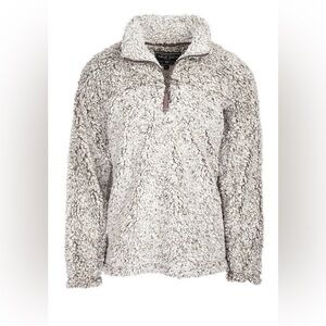 True Grit Original Frosty Tipped Sherpa Pullover Jacket Men's Med/Womens L